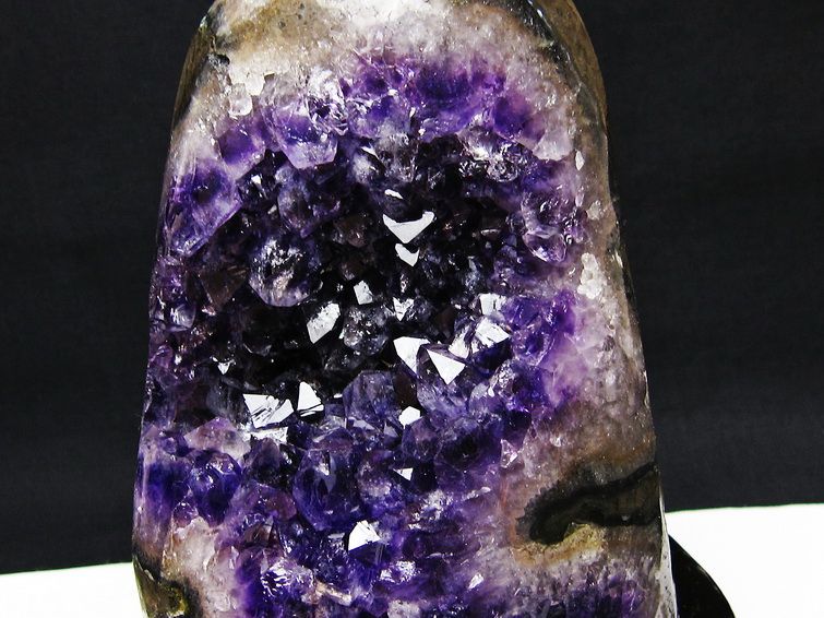 2.1Kgウルグアイ産アメジストクラスター[T95-11503] 2枚目