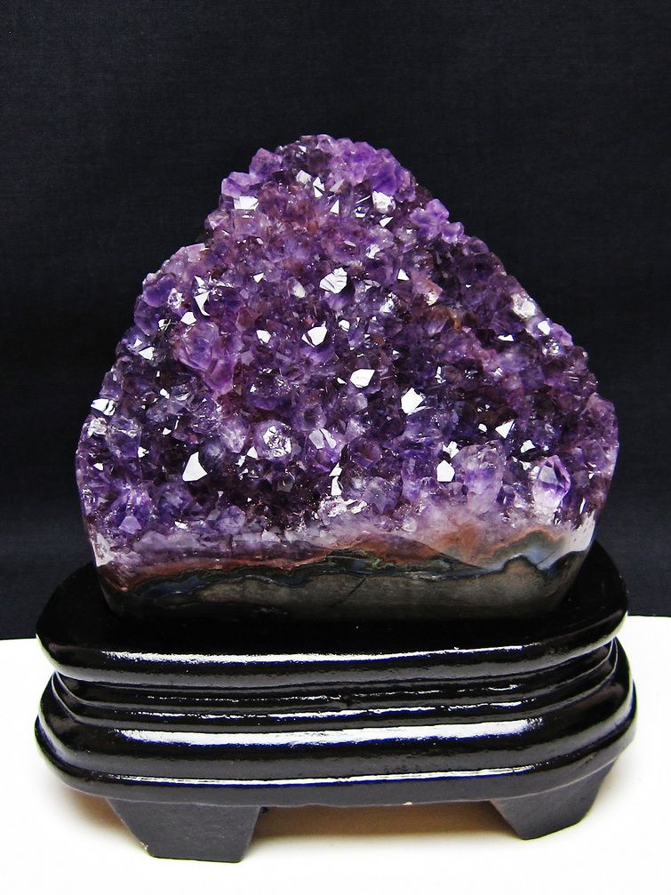 1.3Kgウルグアイ産アメジストクラスター [t95-11537] 1枚目