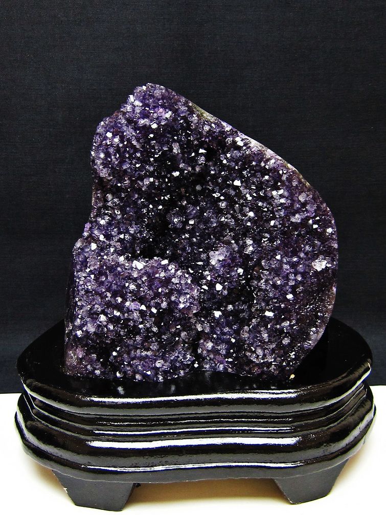 1.3Kgウルグアイ産アメジストクラスター[T95-11548] 1枚目