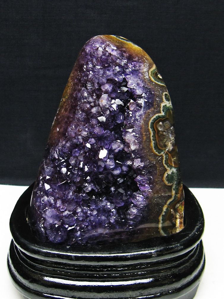 ウルグアイ産アメジストクラスター[T95-11578] 1枚目