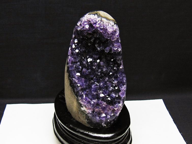1Kgウルグアイ産アメジストクラスター[T95-11581] 1枚目