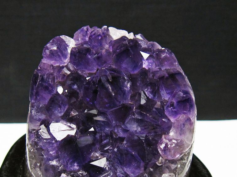 ウルグアイ産ファントムアメジストクラスター[T95-11618] 2枚目
