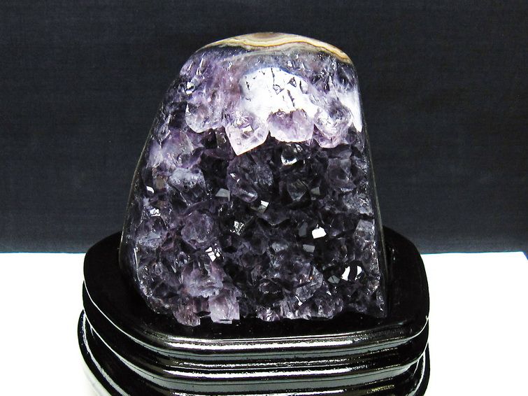 ウルグアイ産アメジストクラスター[T95-11801] 1枚目