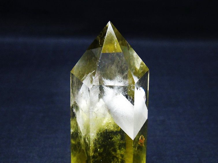 シトリン水晶スーパーファントム六角柱 [t98-2377] 3枚目